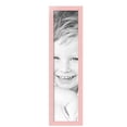 thumbnail image 2 of ArtToFrames 8" x 34" Pink Picture Frame, 8x34 inch Pink Wood Poster Frame (WOM-4120),  Pack, 2 of 7