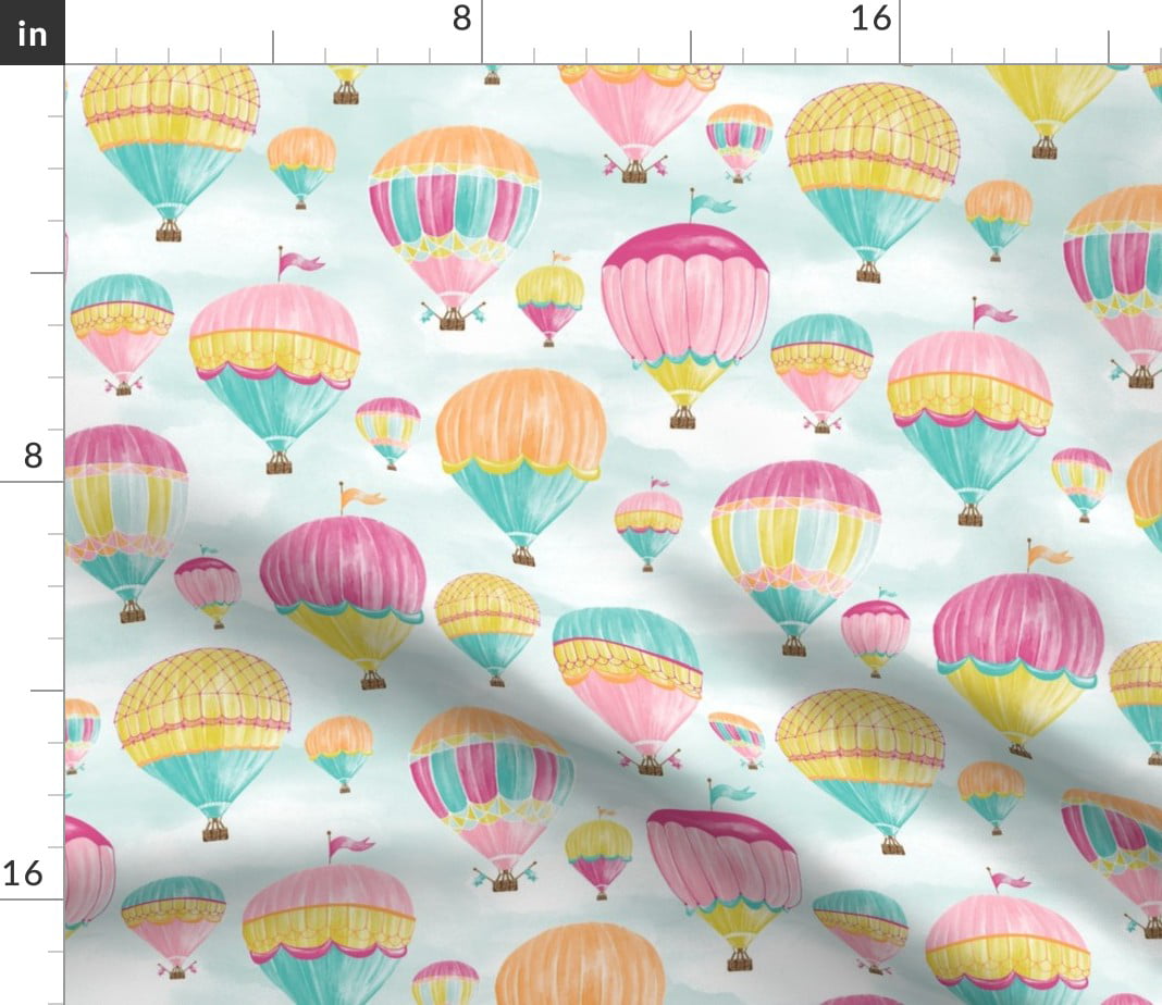 Grey Balloon or Balloon Print Ladies Hot Air Balloon Short Sleeved Nightshirt Sizes 8-10 10-12 14-16 18-20