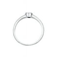 thumbnail image 2 of Bezel Set Diamond Promise Ring in 10K White Gold (1/4 cttw, G-H, I2/I3), 2 of 3