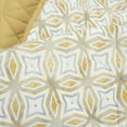 thumbnail image 3 of Lush Decor Mid Century Modern Geo Reversible Quilt Yellow 3Pc Set King/Cal King, 3 of 10