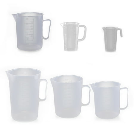 

SPRING PARK Plastic Measuring Cup BPA-free Measuring Cup with Handle for Cooking Baking Home Kitchen Use