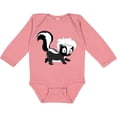 thumbnail image 3 of Inktastic Cute Woodland Animal Skunk Boys or Girls Long Sleeve Baby Bodysuit, 3 of 5