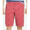 IZOD Men's Swordfish-Print Shorts (Saltwater Red, 30W)