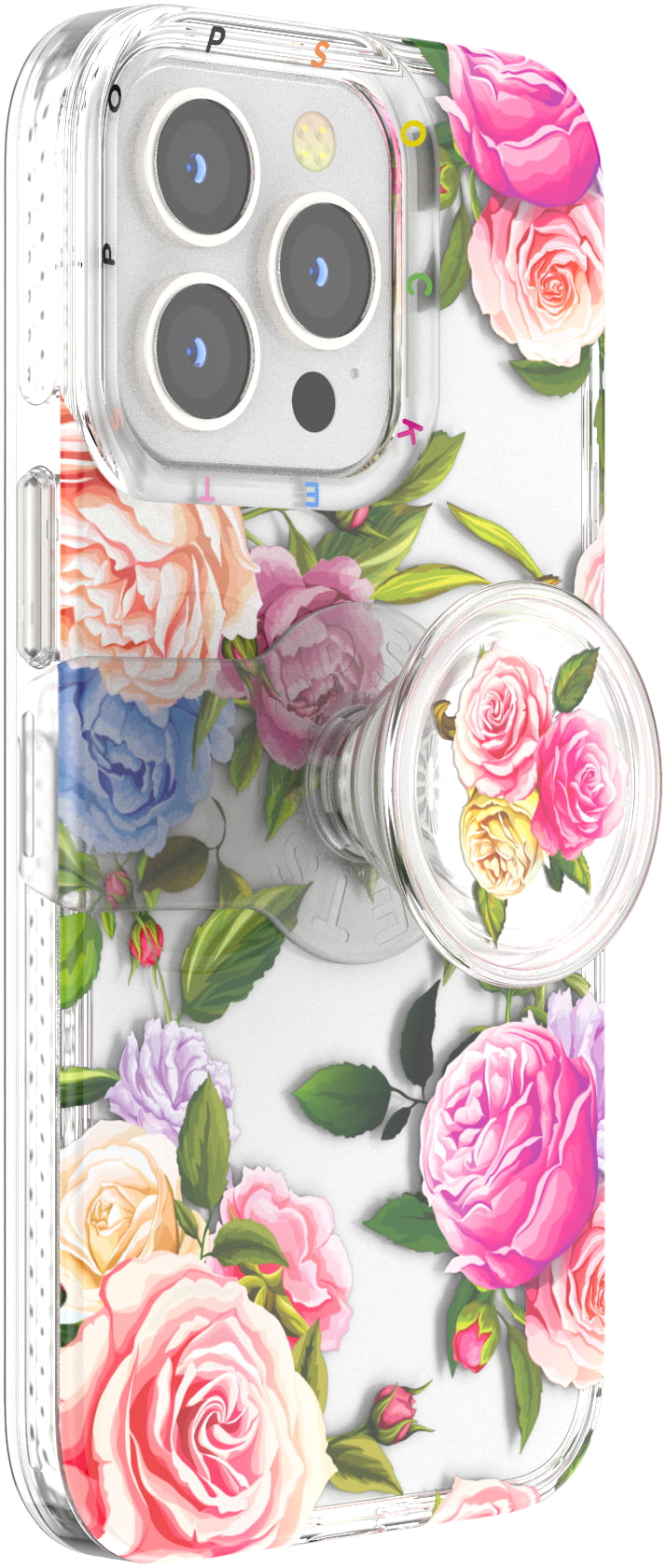 ShieldCase adapté pour Apple iPhone 13 Mini Magnet coque transparente bord  coloré - rose