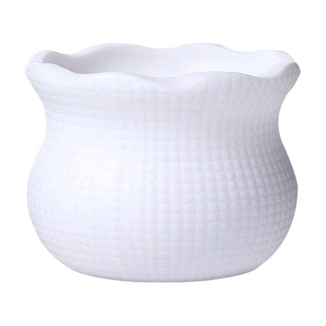 Mini Decorative Planter, Small Pot, DIY Craft Desktop Flower Pot for Indoor and Outdoor Use, Ornamental Home Decor Accessory