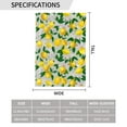 thumbnail image 3 of Easygdp Lemon Seamless Pattern Oil Painting Effect Garden Flag Yard Flag Welcome Flag, Double-Sided, Weather Resistant for Outdoor Decor - 12.5"x18", 3 of 9