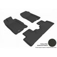 thumbnail image 2 of 3D MAXpider 2010-2014 Fits Honda Insight 1st Row 2nd Row Kagu Carbon Fiber Embossed Pattern Black Floor Mat L1HD02301509, 2 of 2