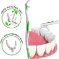 thumbnail image 3 of Flosser with 10 type replacement heads + 20 type replacement heads - flosser for adults and children - ergonomic rotating head, 3 of 4