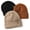 Black+caramel+burlywood, variant on FURTALK 3 Pack Toddler Beanie Baby Boys Girls Beanies Kids Winter Hats Children Knit Warm Caps