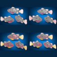 thumbnail image 3 of 8 PCS Electronic Fish Activated Battery Powered Toy Childen Pet Holiday Gift Can Swims Tw, 3 of 5
