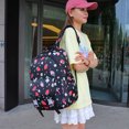 thumbnail image 4 of Conjunto de mochila bonita de 3 uds mochila de viaje Simple con patrón de frutas para viajes al aire libre, 4 of 5