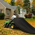 thumbnail image 2 of Tracteur de Pelouse Attrape-Herbe Sac à Feuilles Capacité 54 Pi3 Noir, 2 of 8
