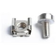 thumbnail image 3 of Baohd 10 Pack Lot - M6*20 Rack Mount Cage Nuts & Screws w/ Washers - Square Clips, 3 of 8