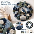 thumbnail image 6 of Clearance!Christmas 3D Fabric Poke Wreath DIY Kit, Christmas Wreath DIY Kit for Adults Teens, Christmas Decorations Gift, 6 of 7