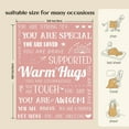 thumbnail image 2 of Get Well Blanket, Breast Cancer Gifts for Women, Get Well Soon Gift for Mom Sister Friend Coworker, Feel Better After Surgery Gifts, Sympathy Inspirational Healing Blanket, 2 of 6