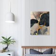 thumbnail image 4 of Chilfamy Abstract Canvas Prints Wall Art Texture Paint Stains Blue Rose Gold and Pink Picture Wall Decor For Bathroom Bedroom Living Room 16x20 in, 4 of 5