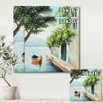 thumbnail image 4 of Designart ' A Beautiful Summer Day With Gondola In Venice ' Nautical & Coastal Canvas Wall Art Print, 4 of 4