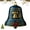 Blue, variant on United States 250th Anniversary Bell Ornament,Christmas Gold 250th Anniversarybell Ornament,Vintage-Style Metal Commemorative Doorbell for Patriotic Holidays, Christmas Tree(Red+Blue)