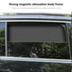 thumbnail image 5 of Cortina de Sol Magnética con Luz Impermeable para Ventana del Coche, Cortina de Sol Magnética para Ventana del Coche Lado Ventana Malla Visera para Conducir / Asiento Auxiliar / Asiento Trasero, 5 of 6
