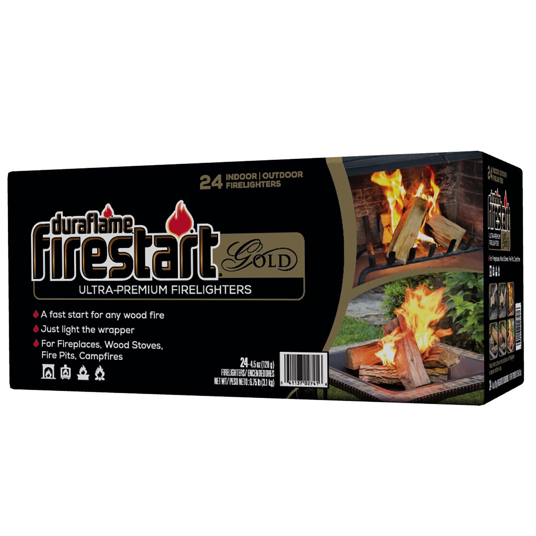 Duraflame Firestart Gold Ultra Premium Fire Starters 24-Pk