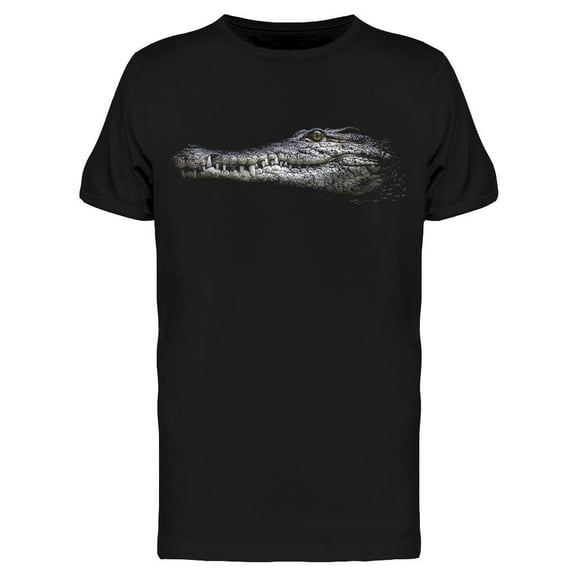 Nile Crocodile Portrait T-Shirt Men -Image by Shutterstock, Male Small
