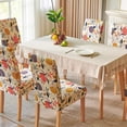 thumbnail image 2 of Chair Covers for Dining Room 4 Pack, Stretch Dining Chair Cover, Washable Spandex Kitchen Parsons Chair Slipcovers,Chair Covers for Home or Party, 2 of 6