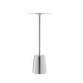 thumbnail image 2 of Mesa Benzara Mars 20 cm con extremo lateral de metal plateado, 2 of 6