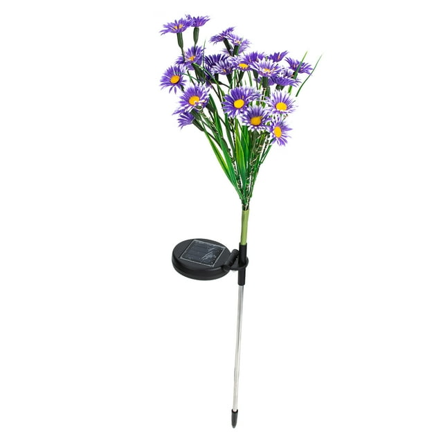 Lámpara LED insertable en el suelo, creativa, con energía solar, luz decorativa para jardín.