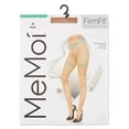 thumbnail image 3 of MeMoi Women's Half & Half Light Support Leg Nylon Pantyhose - Womens - Female (S, Honey), 3 of 4