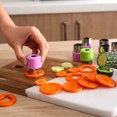 thumbnail image 2 of 9pcs/set Fruit Shape Cutter Salad Carving Vegetable Mold DIY fruit cutter Vegetable Arrangements Smoothie Cake DIY Kitchen Cooking Tools, 2 of 9