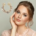 thumbnail image 3 of QIQUWOHUL Nose Rings Hoops C-shaped Point Drill Nose Rings Nose Ring False Nose Nail Fake Nose Piercings Fashion Nose Jewelry, 3 of 4