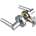 thumbnail image 4 of Miseno Mlk3012x Elkton Round Rod Privacy Door Lever Set - Nickel, 4 of 7