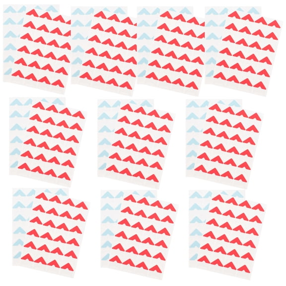 MLINS 480 Pcs Album Photo Corner Scrapbooking Supplies Poster Tape Red