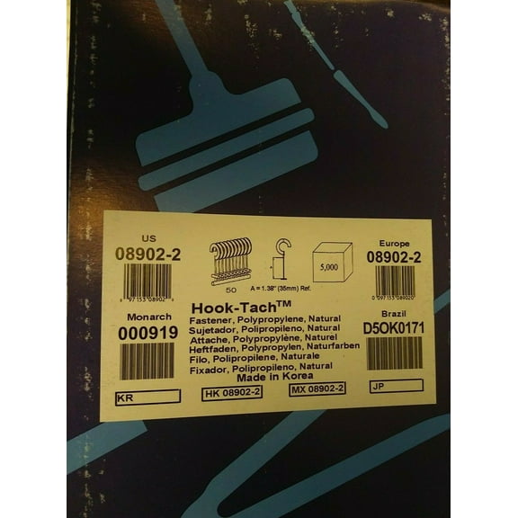 (1 BOX OF 50) NEW AVERY DENNISON 08902-2