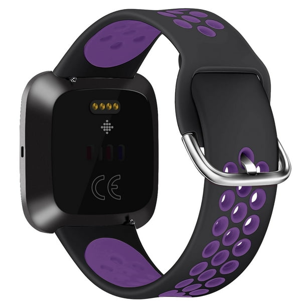 Purple fitbit online watch