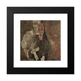 thumbnail image 2 of Egon Schiele 15x15 Black Modern Framed Museum Art Print Titled - Self-Seer II (Death and Man) (1911), 2 of 5