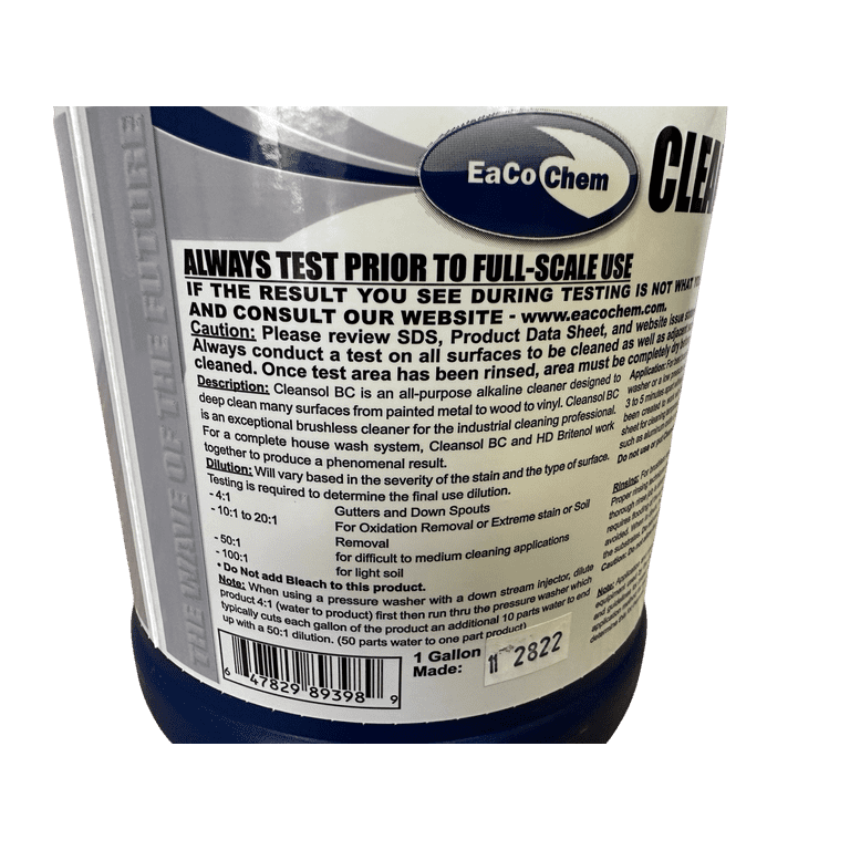 The most powerful weld cleaner for large and heavily oxidized