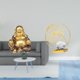 thumbnail image 2 of Adorno De Mesa De Feng Shui De Hierro Con Forma De Hoja Sonriente De Buda Maitreya, Escultura Decorativa Coleccionable, Estatua Para Aniversario, Regalo De Cumpleaños, Escritorio De Oficina Y, 2 of 8
