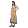 thumbnail image 2 of Moomaya Printed Kurta Dress Summer Wear Ladies Kurti Long Tunic Tops For Women, 2 of 5