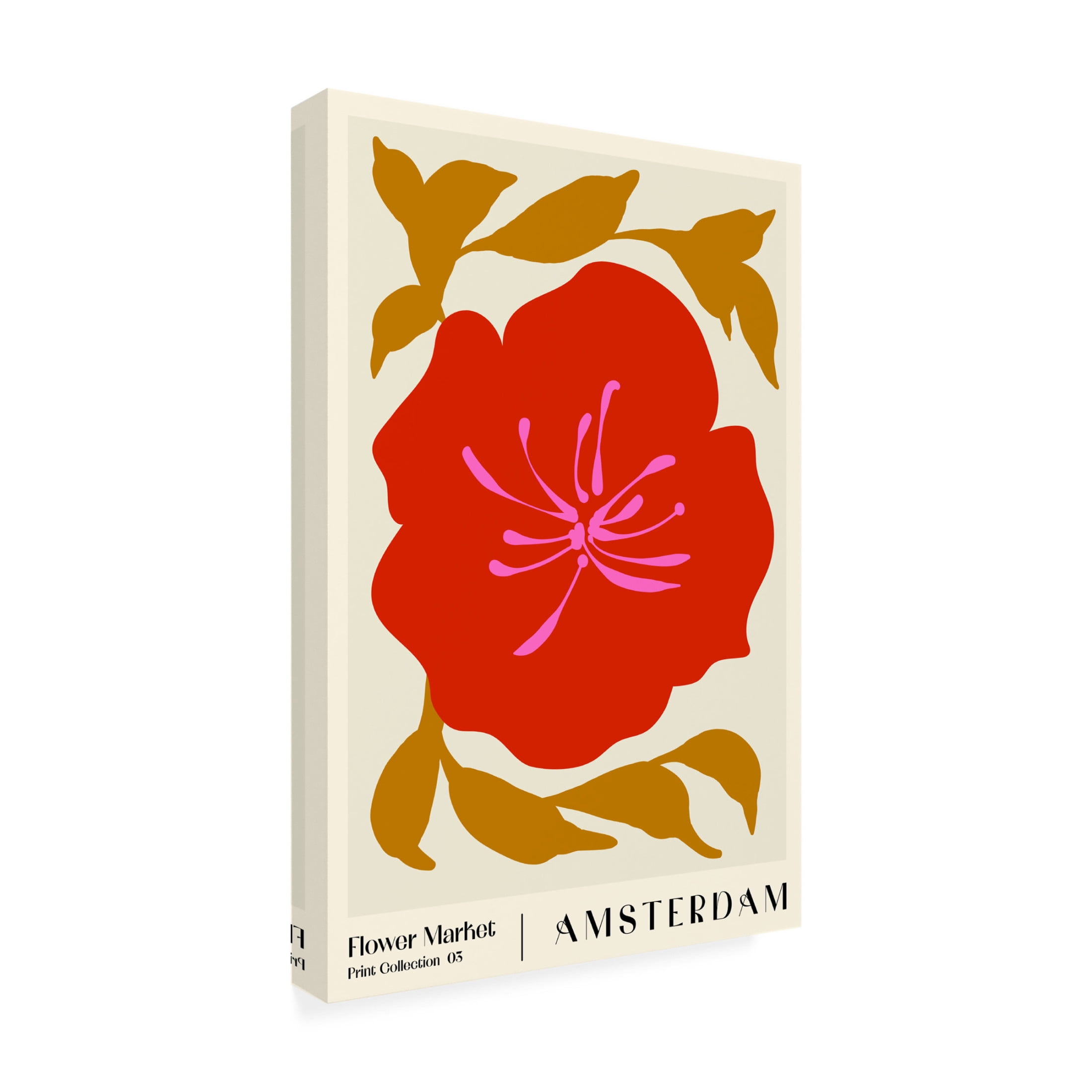 Trademark Fine Art NKTN   Flower Market Amsterdam Canvas Wall Art