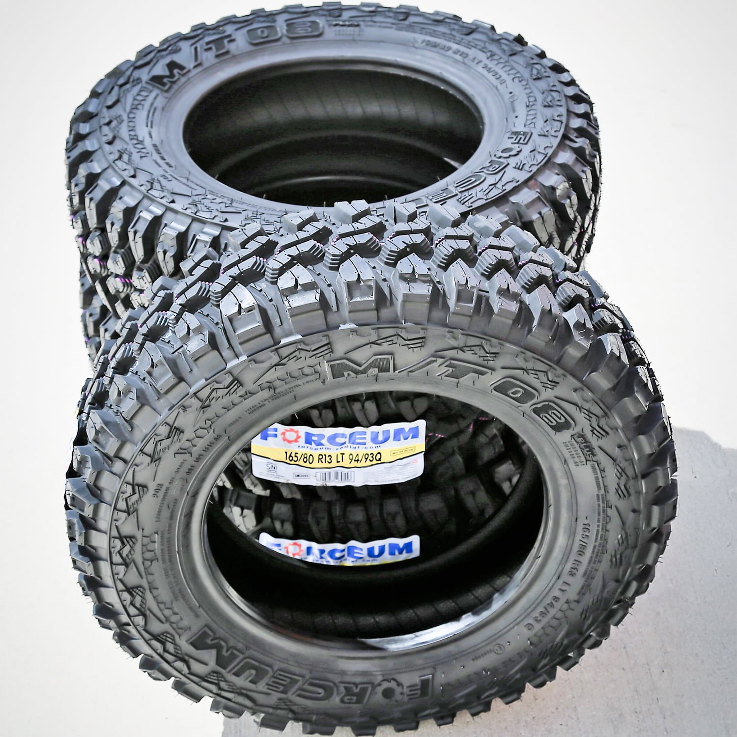 Phuc Minh145／80R13 4 Remington LX Touring 155/80R13 79S Tires, WW White Wall