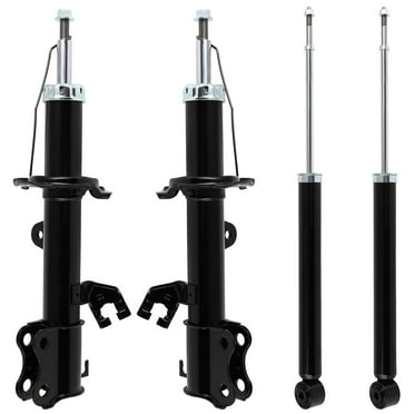 cciyu Front Rear struts Shock Absorbers Compatible for 2015-2019 for Nissan Versa,2014-2019 for Nissan Versa Note 332152 71059 332153 71060 3430043 5673 Shocks Struts