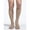 Light Beige, variant on Sigvaris Essential 232 Cotton Women's 20-30 Closed Toe Knee High Compression Stockings White SS Short