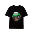 thumbnail image 2 of Men's Trendy Retro Hip Hop Street Casual T-Shirt, Pattern Print, Weight 220g 100% Cotton High Quality Comfortable Versatile Soft Breathable Summer Short Sleeve Tops Tee For Adult, Men, Women, 2 of 8