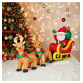 thumbnail image 3 of 2.8M Muñecos Inflables Lab.g  De Navidad Luz Led Alce De Papá Noel, 3 of 5