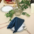 thumbnail image 3 of Balsa Circle 100 Pieces 20" x 20" Navy Blue Premium Velvet Napkins Linens, 3 of 8