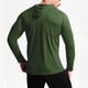 thumbnail image 2 of Blusa de manga larga con capucha para hombre, color liso, informal, deportiva, resistente al sol, con cordón, manga raglán, blusa de poliéster para hombre, 2 of 3