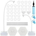 thumbnail image 2 of Balloon Arch Kit, Bendable 8.2ft and 4.9ft Balloon Arch Stands with Bases and Manual Pump, Detachable Balloon Arch Set for Birthday Wedding Parties Graduation Stage Decoration, 2 of 8