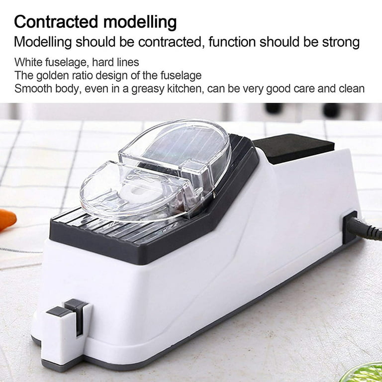 Electric Knife Sharpener, With Usb Multifunctional Fast And