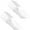 White, variant on Sports Socks 5 Pairs Men's Women's Half Socks Short Breathable Low Cut Socks for Athletic Activities Black